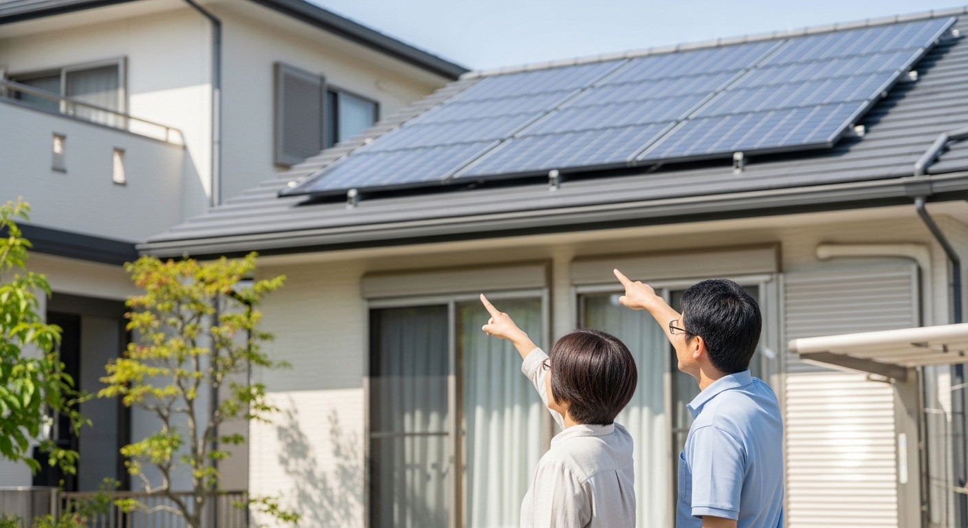 電気代400kWh家庭の太陽光活用のイメージ