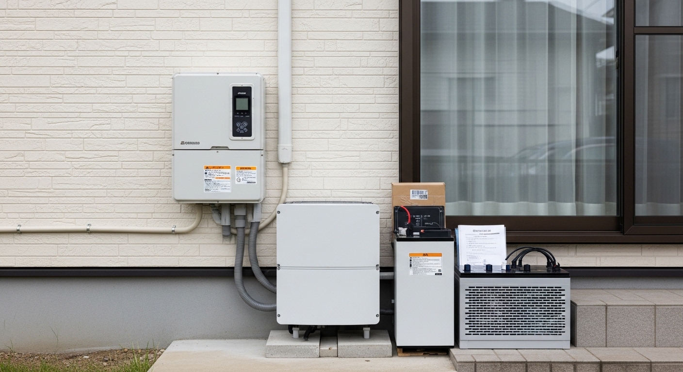 停電時にエアコンを使う備えのイメージ
