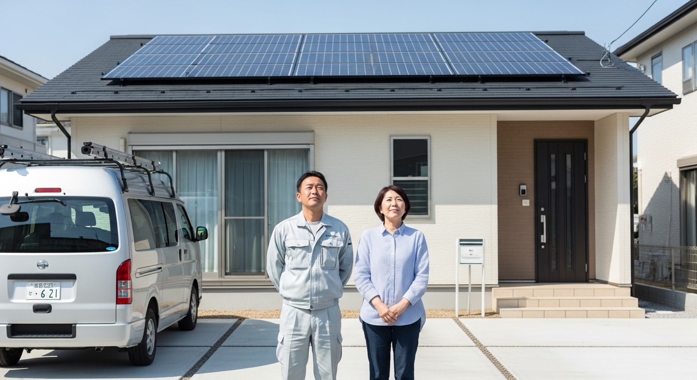エルライン太陽光の評判と業者選びのイメージ