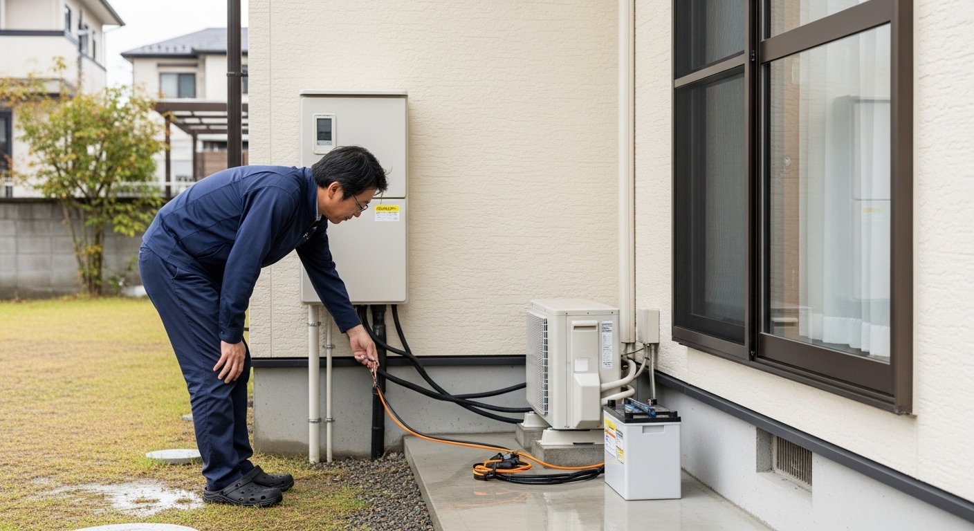 家庭用太陽光発電の施工業者のデメリットを表すイメージ画像
