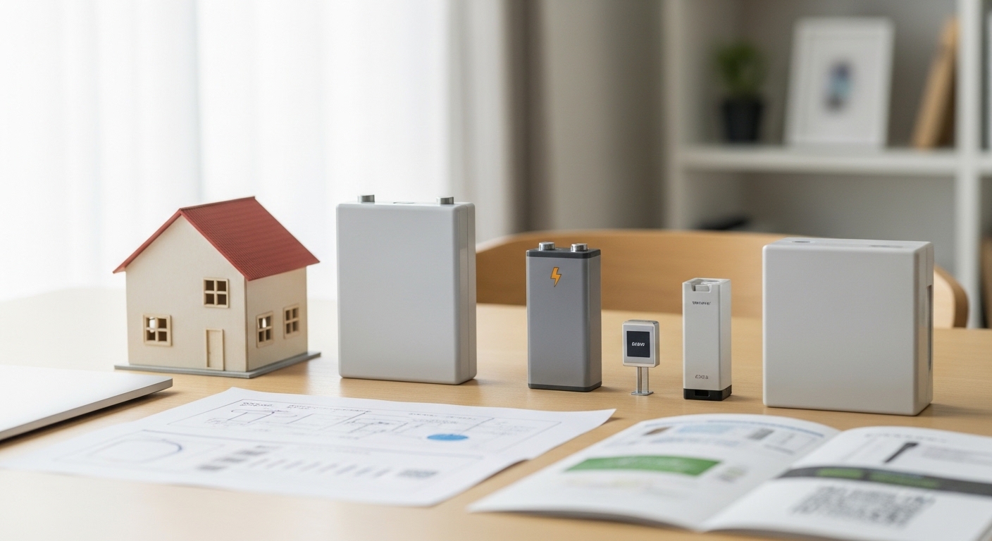 家庭用太陽光発電とポータブル電源の実践を表すイメージ画像
