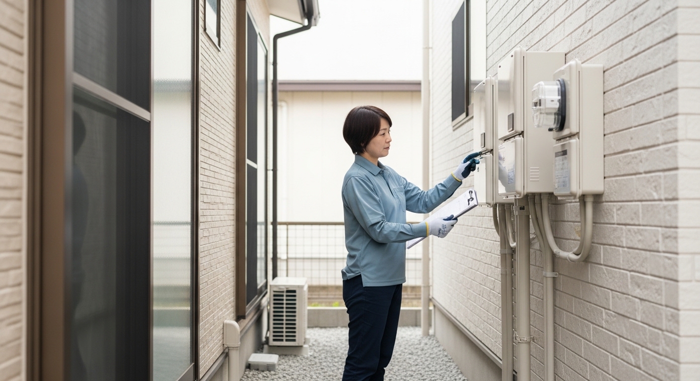 家庭用太陽光発電の補助金確認を表すイメージ画像