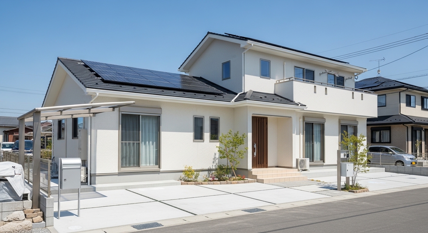 家庭用太陽光発電の補助金活用を表すイメージ画像