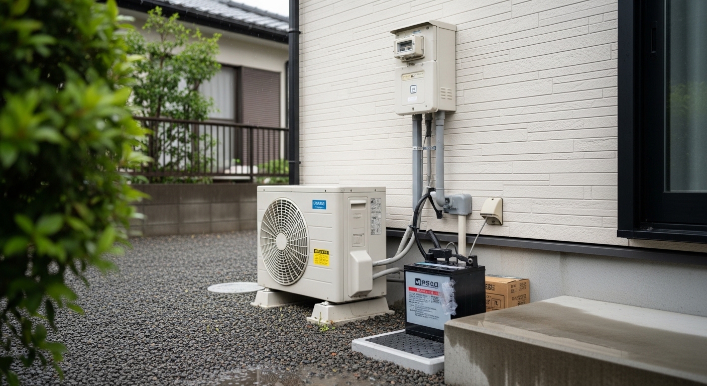 家庭用太陽光発電の比較を表すイメージ画像